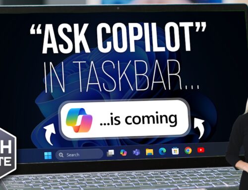 “Ask Copilot” is coming to your Taskbar (but only if you want it to)