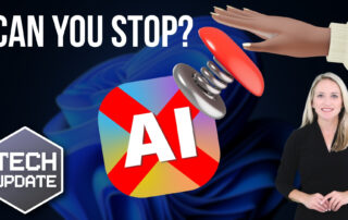 How would you stop AI in an emergency?